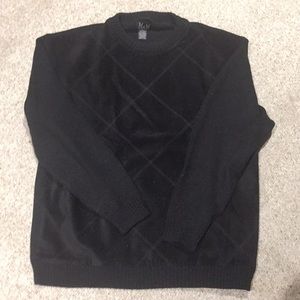 M d M black sweater